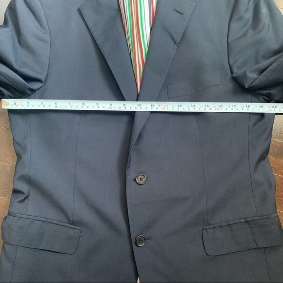 Etro navy wool blazer - Picture 9 of 16